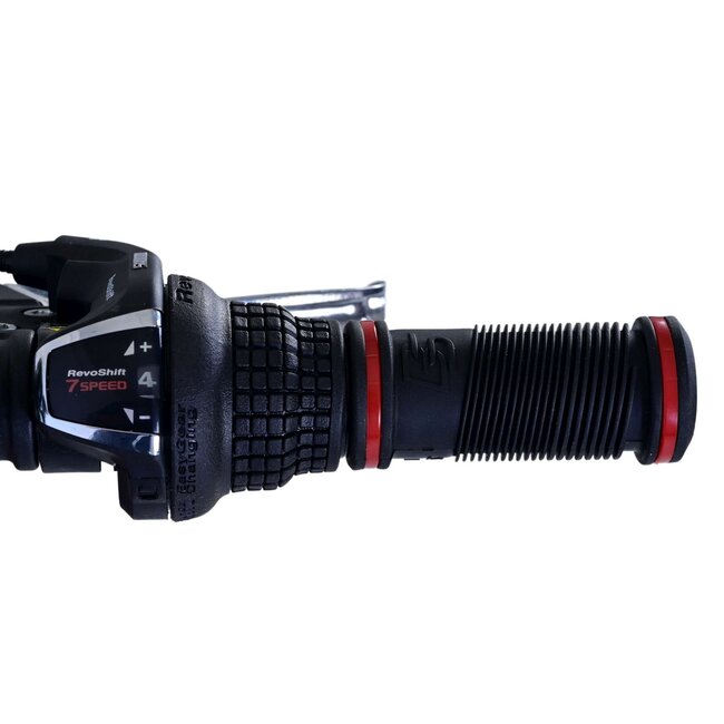 Volare fietsen XC Race 24 inch 21 speed rood/grijs