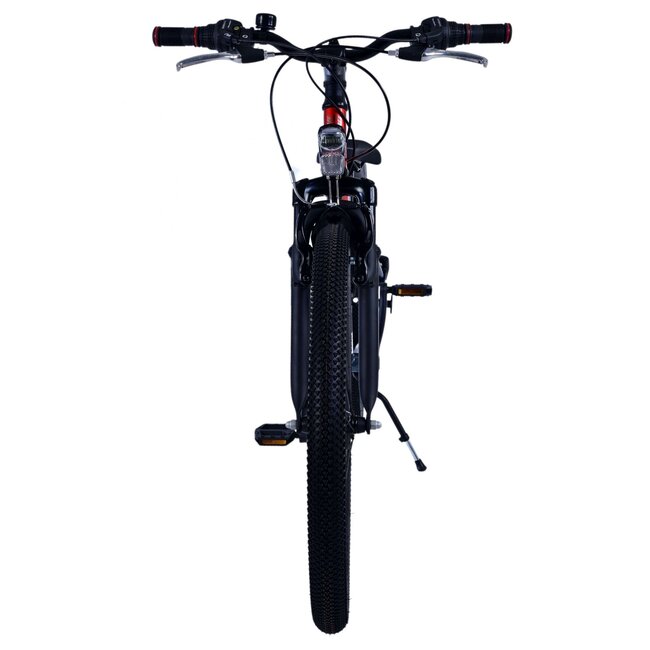 Volare fietsen XC Race 24 inch 21 speed rood/grijs