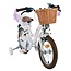 Volare Blossom meisjesfiets 14 inch wit Twee Handremmen