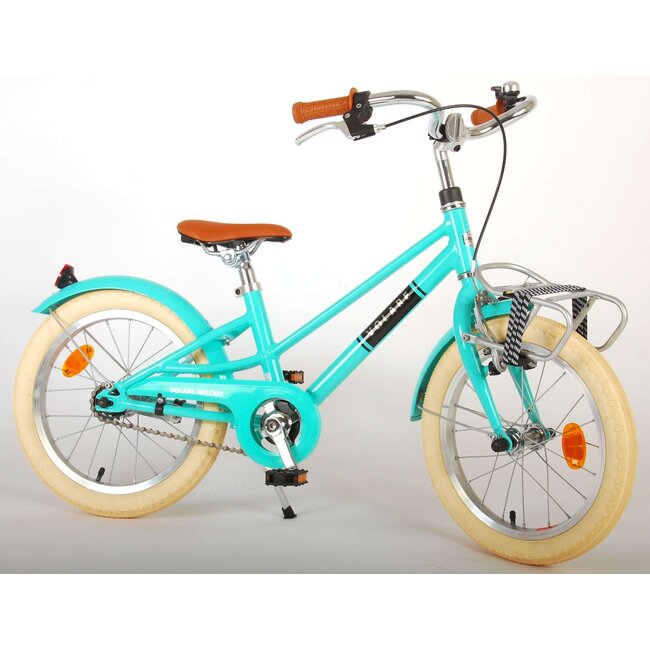 Volare fietsen Melody meisjesfiets 16 inch Turquoise