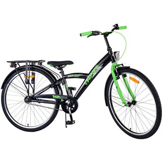 Volare fietsen Thombike Jongensfiets 26 inch zwart groen