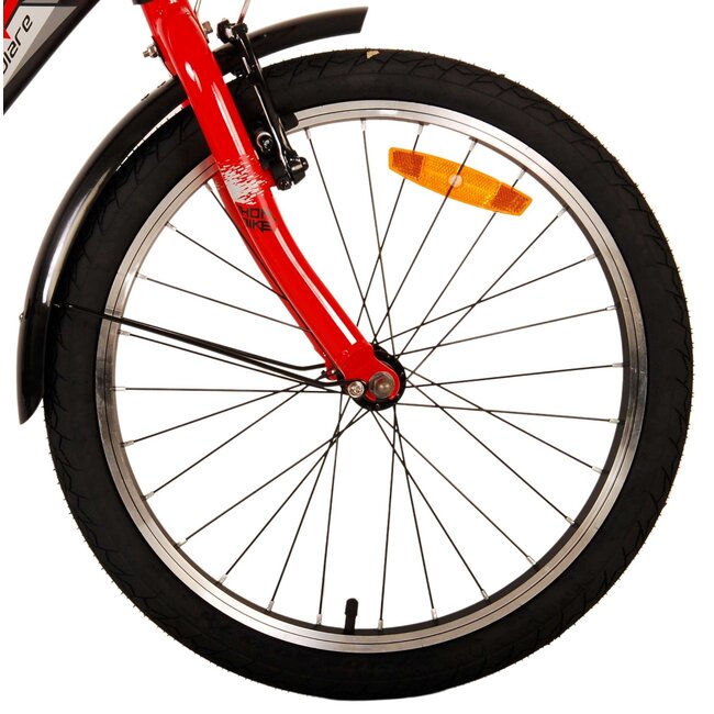 Volare fietsen Thombike jongensfiets 20 inch zwart rood