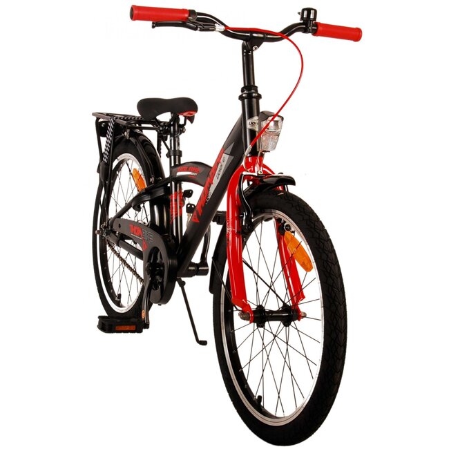 Volare fietsen Thombike jongensfiets 20 inch zwart rood