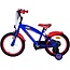 Volare jongensfiets 16 inch blauw rood Twee handremmen