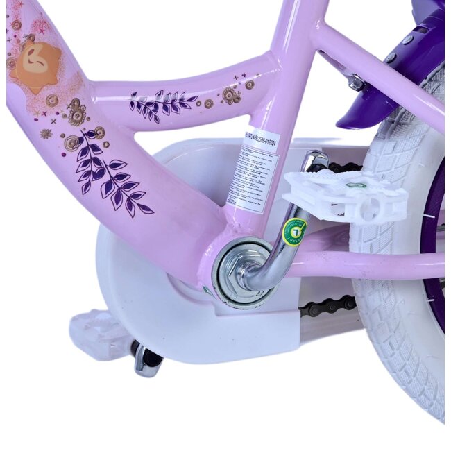 Volare fietsen Disney Meisjesfiets 12 inch paars