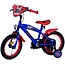 Volare jongensfiets 14 inch blauw rood