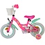 Volare fietsen Barbie Meisjesfiets 12 inch roze