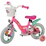 Volare fietsen Barbie Meisjesfiets 12 inch roze