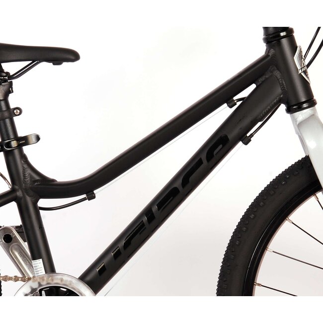 Volare fietsen Dynamic Meisjesfiets 20 inch mat zwart 7 versnellingen