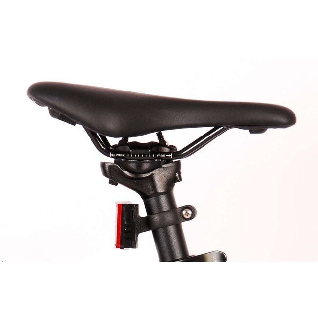 Volare fietsen Dynamic Meisjesfiets 20 inch mat zwart 7 versnellingen