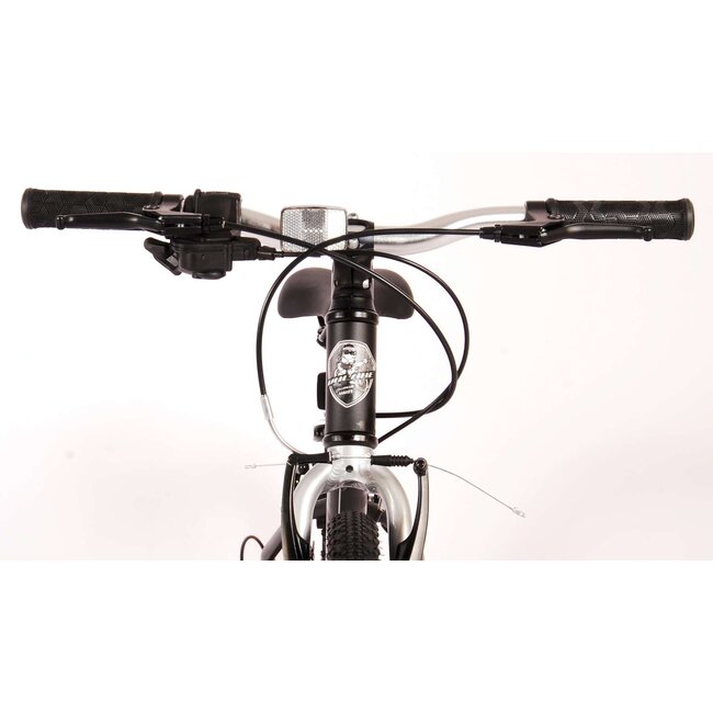 Volare fietsen Dynamic Meisjesfiets 20 inch mat zwart 7 versnellingen