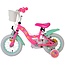 Volare fietsen Barbie Meisjesfiets 12 inch roze Twee Handremmen