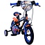Volare fietsen Hot Wheels Jongensfiets 12 inch zwart oranje blauw Twee handremmen