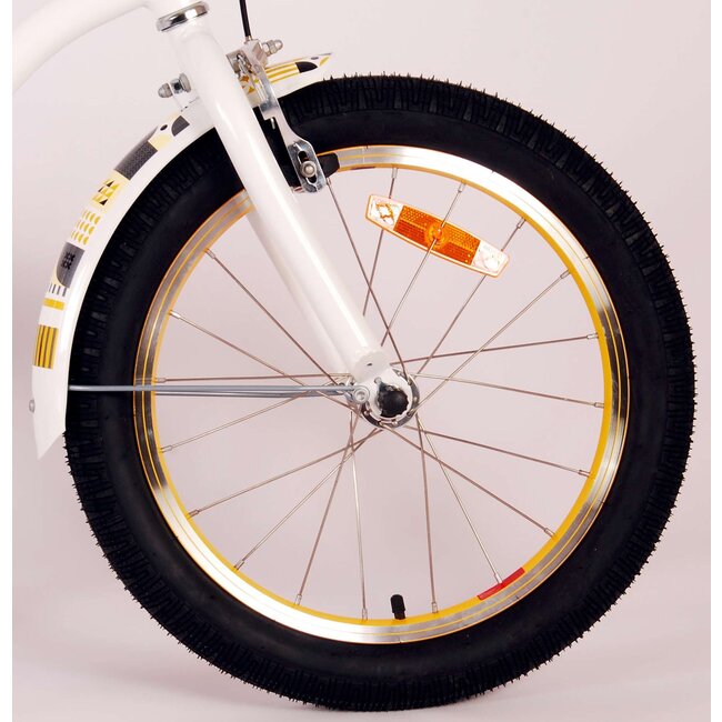 Volare fietsen Miracle Cruiser meisjesfiets 18 inch wit