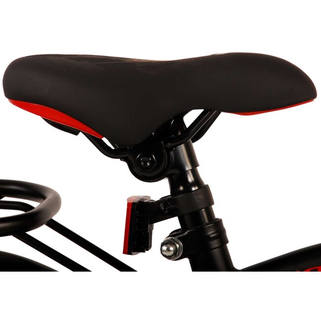 Volare fietsen Thombike jongensfiets 12 inch zwart rood