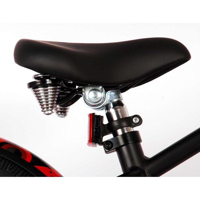 Volare fietsen Miracle Cruiser jongensfiets 16 inch mat zwart