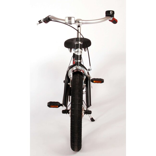 Volare fietsen Miracle Cruiser jongensfiets 16 inch mat zwart