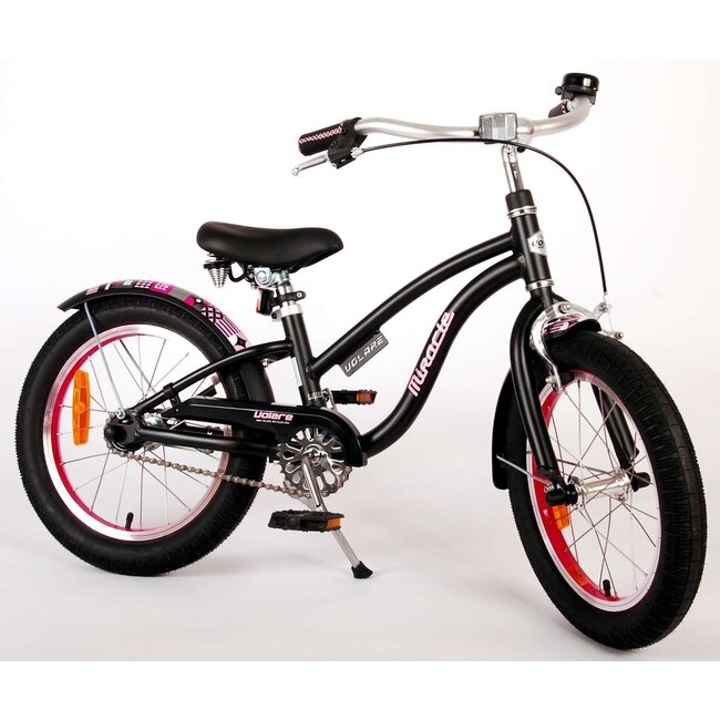 Volare fietsen Miracle Cruiser Meisjes 16 inch mat zwart