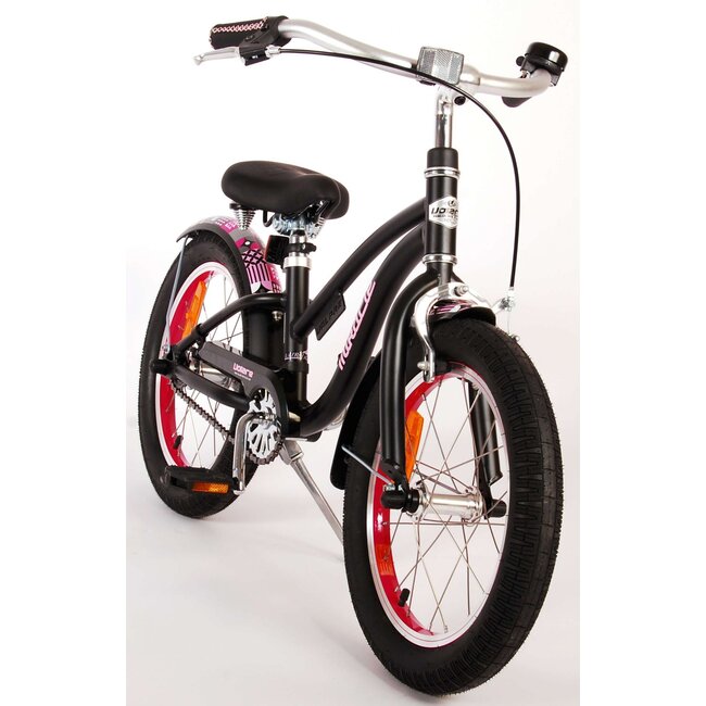 Volare fietsen Miracle Cruiser Meisjes 16 inch mat zwart