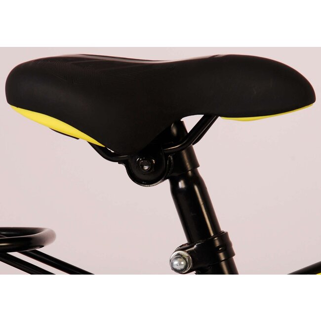 Volare fietsen Thombike jongensfiets 12 inch zwart geel