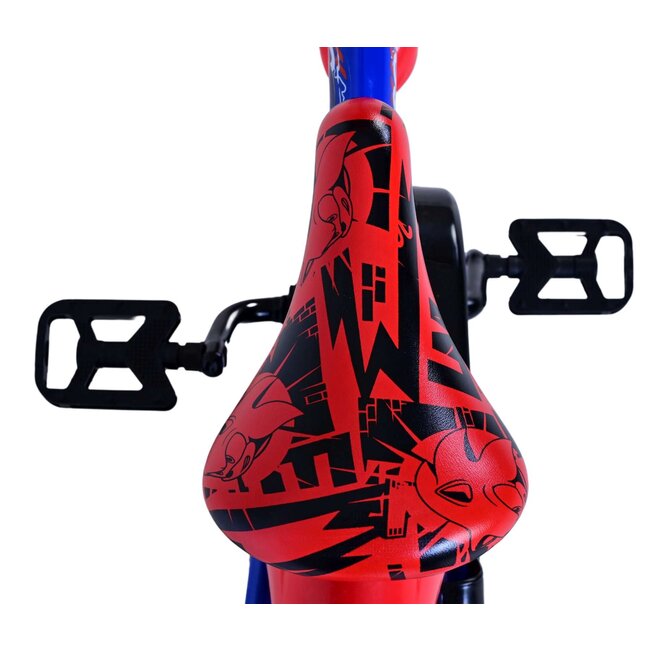 Volare fietsen Sonic Prime Jongensfiets 12 inch blauw rood