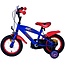 Volare fietsen Sonic Prime jongensfiets 12 inch blauw rood Twee handremmen