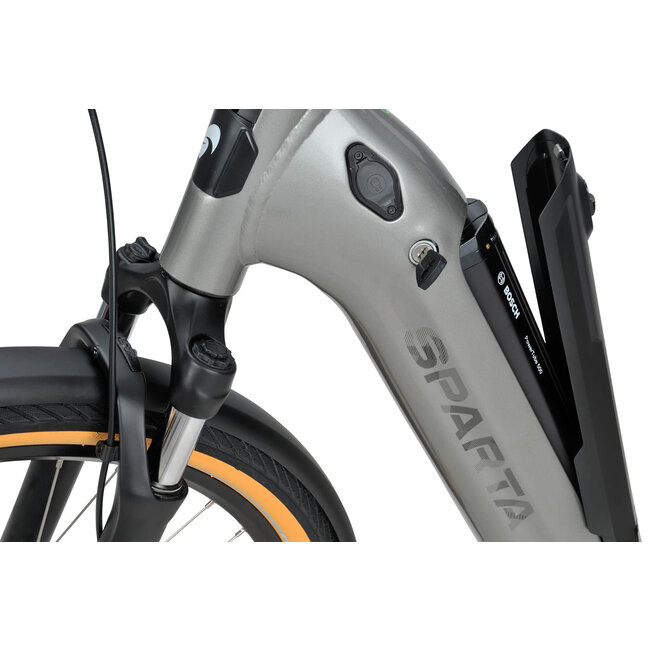 Sparta  c-Grid Energy TiItan Grey Gloss Bes3 Elektrische Stadsfiets 7V 500Wh