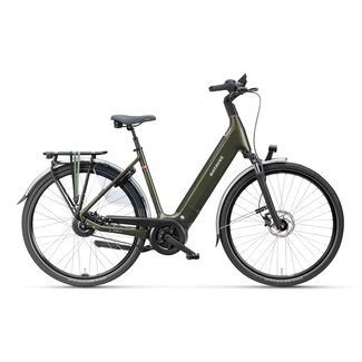 Batavus  Finez E-go Power Exclusive Plus Bes3 Elektrische Damesfiets Groen Glans