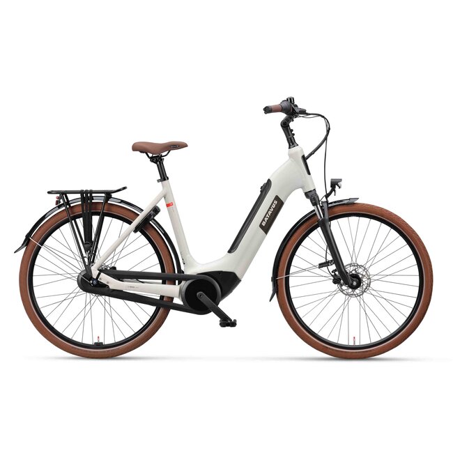 Batavus  Altura E-go Power BES3 Elektrische Fiets 500Wh 7V Lichtgrijs