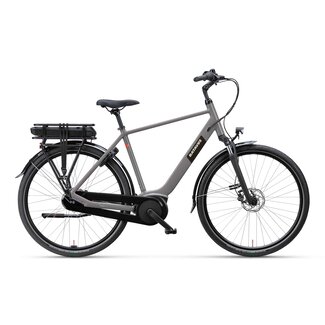 Batavus  Altura E-go Elektrische Herenfiets BES3 7V Grijs Glans