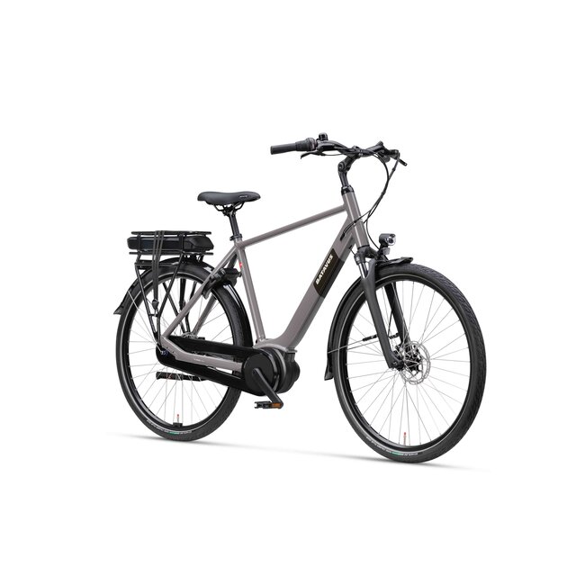 Batavus  Altura E-go BES3 Elektrische Herenfiets 7Versnellingen Grijs Glans