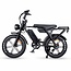 V8 Max Elektrische Fatbike Zwart 7V