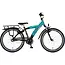 Alpina Kinderfietsen Yabber Jet Black Metallic Matt - Pacific Blue M. 26 inch jongensfiets