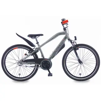 Alpina Kinderfietsen Trial Jongensfiets Desert Grey Matt R3 24 inch Jongensfiets