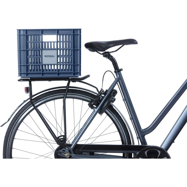 fietskrat M bluestone 29.5L recycled