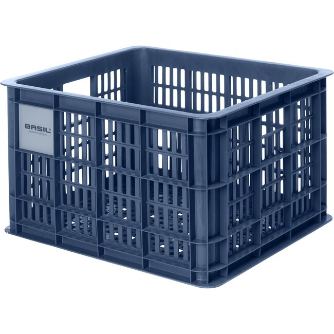 fietskrat M bluestone 29.5L recycled