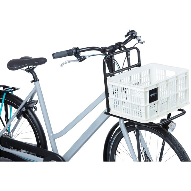 fietskrat S bright white 17.5L recycled