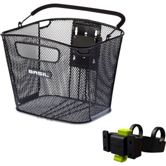 mand Bold front KF + KF stuurbocht houder 26L zwart