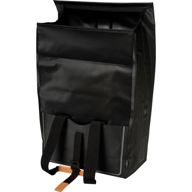 Basil shoppertas Urban dry matt black 25L