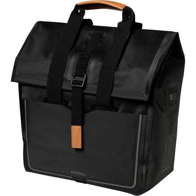 shoppertas Urban dry matt black 25L