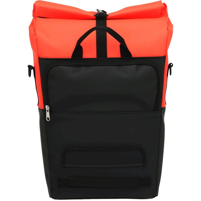 New Looxs fietstas enkel Nyborg rood/zwart 17L