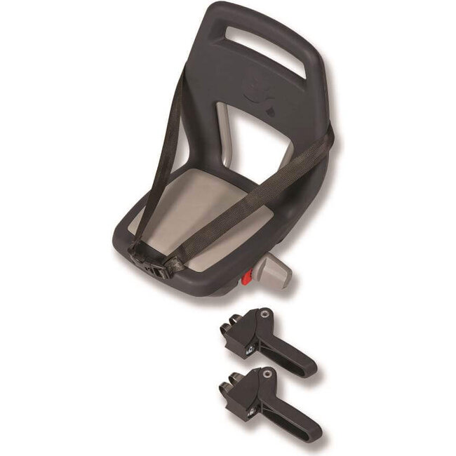 achterzitje Junior 6+ drager bev. antraciet/grijs