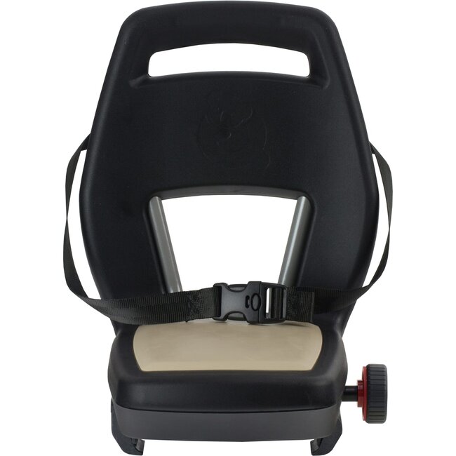 Qibbel kinderzitjes achterzitje Junior 6+ drager bev. zwart/khaki