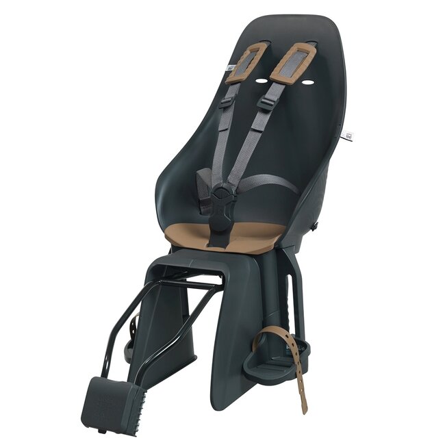 Achterzitje Ta-ke Framebevestiging Bincho Black/Kurumi Brown