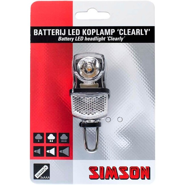 koplamp Clearly batterij 7 lux