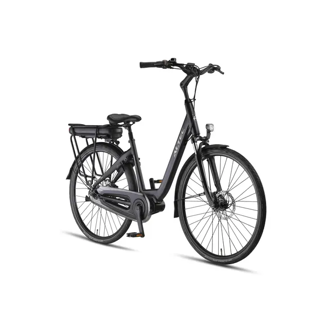 Montana elektrische damesfiets 7Versnellingen Mat Zwart