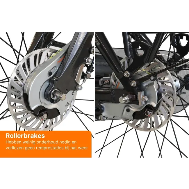 Montana elektrische damesfiets 7Versnellingen Mat Zwart