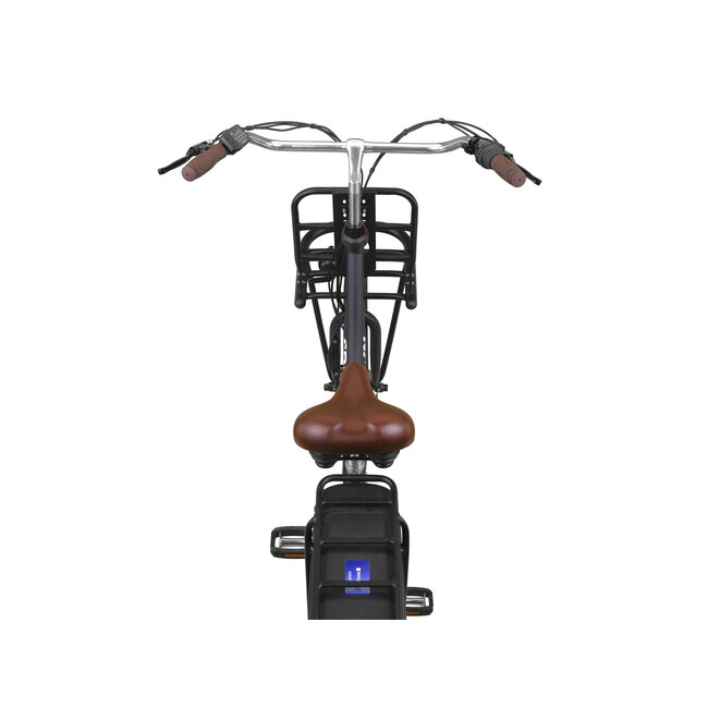 Crown Milano Elektrische Transportfiets Mat Zwart 518Wh 7Versnellingen