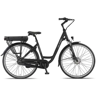 Atlanta Elektrische Damesfiets 7V Mat Zwart 518Wh