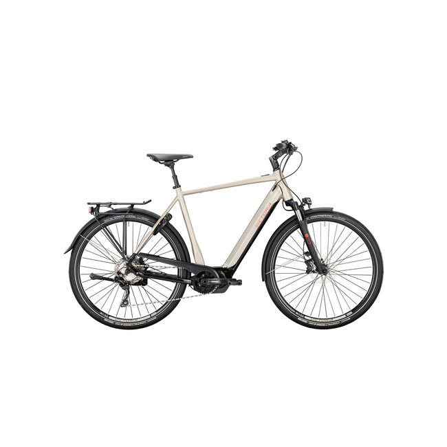 Victoria  eTouring 12.8 Good Grey 504Wh Elektrische Herenfiets 10V